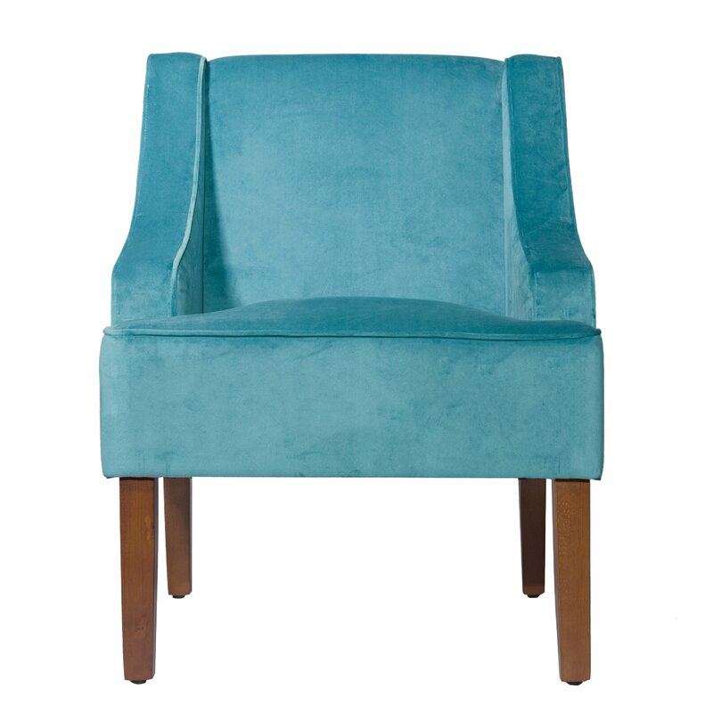 House Of Hampton Daryann Swoop Arm Accent Chair Reviews Wayfair   Daryann Swoop Arm Accent Chair 